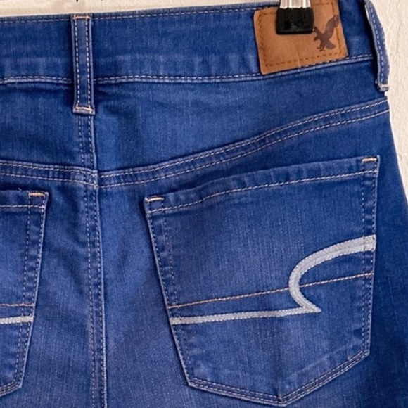 🆕 American Eagle High-Rise Shortie. Super Stretch. Size 4 - NWT - Picture 5 of 11